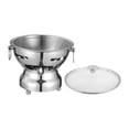 thumbnail image 1 of GROWTH TANK Small Hot Pot Cooking Pot Buffet Hot Small Hotpot for Camping Party Home Use, 1 of 9