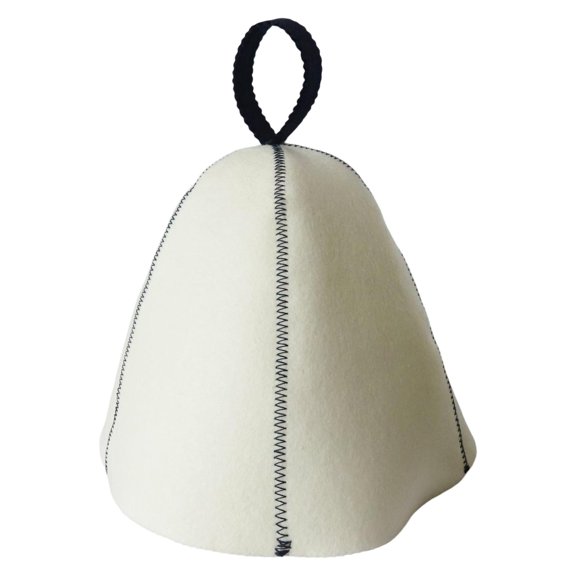 jinwen Sauna Hat Comfortable Breathable Vaporarium Hat for Sauna Dark Blue 23cmx35cm