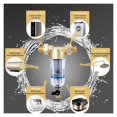 thumbnail image 4 of Préfiltre de Filtration Haute Efficacité 40 m Eau du Robinet Ménage Toute la Maison Central 3 T Grand Débit Tuyau Lavage à Rétrofriction Filtre en Laiton, 4 of 7