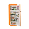 thumbnail image 3 of Unique 310 L Réfrigérateur à Congélateur Supérieur Creamsicle Orange, 3 of 18