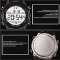 thumbnail image 4 of Digital Chronograph Watch, WR50M ABS Plastic Waterproof Luminous Large Screen Outdoor Sports Watch for Men, 4 of 8