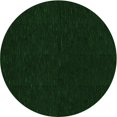 thumbnail image 1 of Ahgly Tapis Rond Lavable en Machine Intérieur Transitionnel Vert Émeraude Profond, 3 Pieds Rond, 1 of 7
