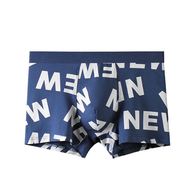 Jamicy Men's Boxer Briefs Gift for Men Men Underwear Boxer Briefs Soft Comfortable Breathable Underwear Boxer Briefs Elastic High Waist Daily Basic Trunks