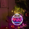 thumbnail image 4 of Plastic Decorative Lights Christmas LED Neon Lights 21x19cm USB Powered Hanging Lamp for Room Decor 1Pcs Rkxzt, 4 of 6
