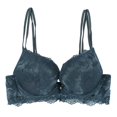 thumbnail image 2 of Wuffmeow Lace Embroidery Padded Push Up Bra Women Comfortable Bra, 2 of 4