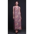thumbnail image 2 of Bimba Robe Maxi à Bretelles Spaghetti Sans Manches pour Femmes en Rayonne à Imprimé Floral, Coupe Évasée - X-Grand, 2 of 5