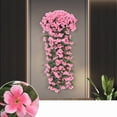thumbnail image 2 of Wall Decorations for Living Room Simulated Violet Wall Hanging Wedding Home Decoration Simulated Living Room Ceiling Decoration Plastic Packaging Plants Home Decorations for Living Room, 2 of 8