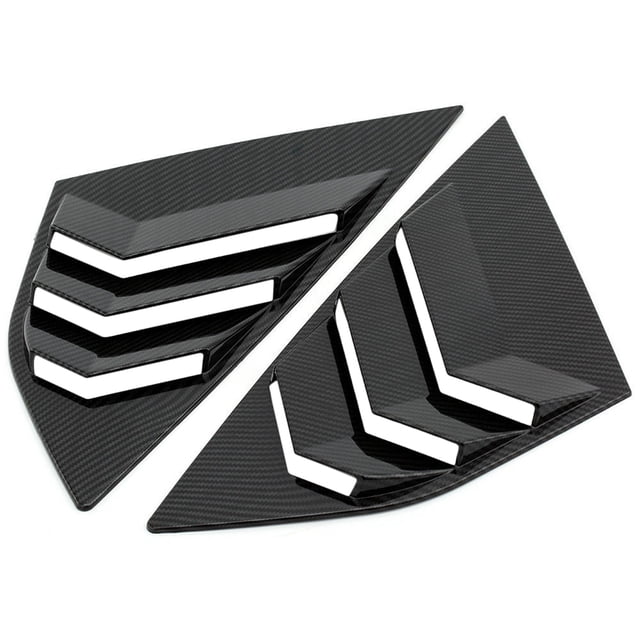 Rear Window Louvers Car Rear Window Blinds Side Tuyere Louvers Vent for Ford Focus ST