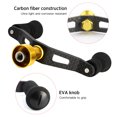 thumbnail image 3 of Fishing Reel Handle Carbon Fiber Baitcasting Reel Handle Trolling Reel Handle Left Right Ultralight Reel Handle Fishing Accessory, 3 of 7