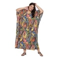 thumbnail image 2 of Caftans Longs pour Femmes Grande Taille Robe Caftan Robe de Soirée Fête Été Plage Robe d'Été Manches Kimono Longues Robes Décontractées en Ligne, 2 of 7