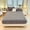 Gris, variante sur Bowayaoa Protège-Matelas en Molleton Corail Chaud pour l'Hiver, Drap-Housse, Motif à Carreaux en Peluche Douce, Housse de Lit Antidérapante à Poche Profonde pour la Maison