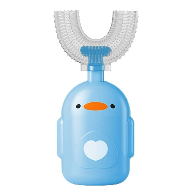 MesaSe Kids Toothbrush Deeply Cleaning Cartoon Design High Elasticity Effective Deep Cleaning Oral Teeth Brush for Toddlers