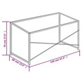 thumbnail image 4 of vidaXL Computer Desk Black and Oak 120x60x70 cm, 4 of 5