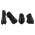 thumbnail image 2 of ANGGREK Enveloppements de Jambe de Cheval de Protection, Bottes de Tendon de Cheval PU Shell pour Sauter pour la Performance Équestre, 2 of 8