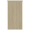 thumbnail image 2 of vidaXL Desk Sonoma Oak 80x40x75 cm Engineered Wood, 2 of 4