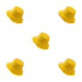 thumbnail image 2 of maskred Stay Sun Safe And Stylish With Bucket Hat For Outdoor Adventures M Easy To Wear dark yellow 5Set, 2 of 6