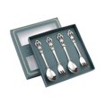 thumbnail image 4 of GROWTH TANK 4 Piece Spoon Fork Set, Pastry Forks and Teaspoon Set, Dessert Spoons, Stainless Argent, 4 of 9