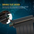 thumbnail image 3 of Câble d'Extension PCIE 4.0, PCIE 4.0 16x Câble de Riser à Très Grande Vitesse Blindé, Câble de Riser Flexible à 180 Degrés, pour RX6900XT RX6800XT RTX3090ti Noir, 3 of 8