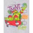 thumbnail image 2 of Teenage Mutant Ninja Turtles Boys Grey Shell Skater Hoodie (11-12 Years), 2 of 6