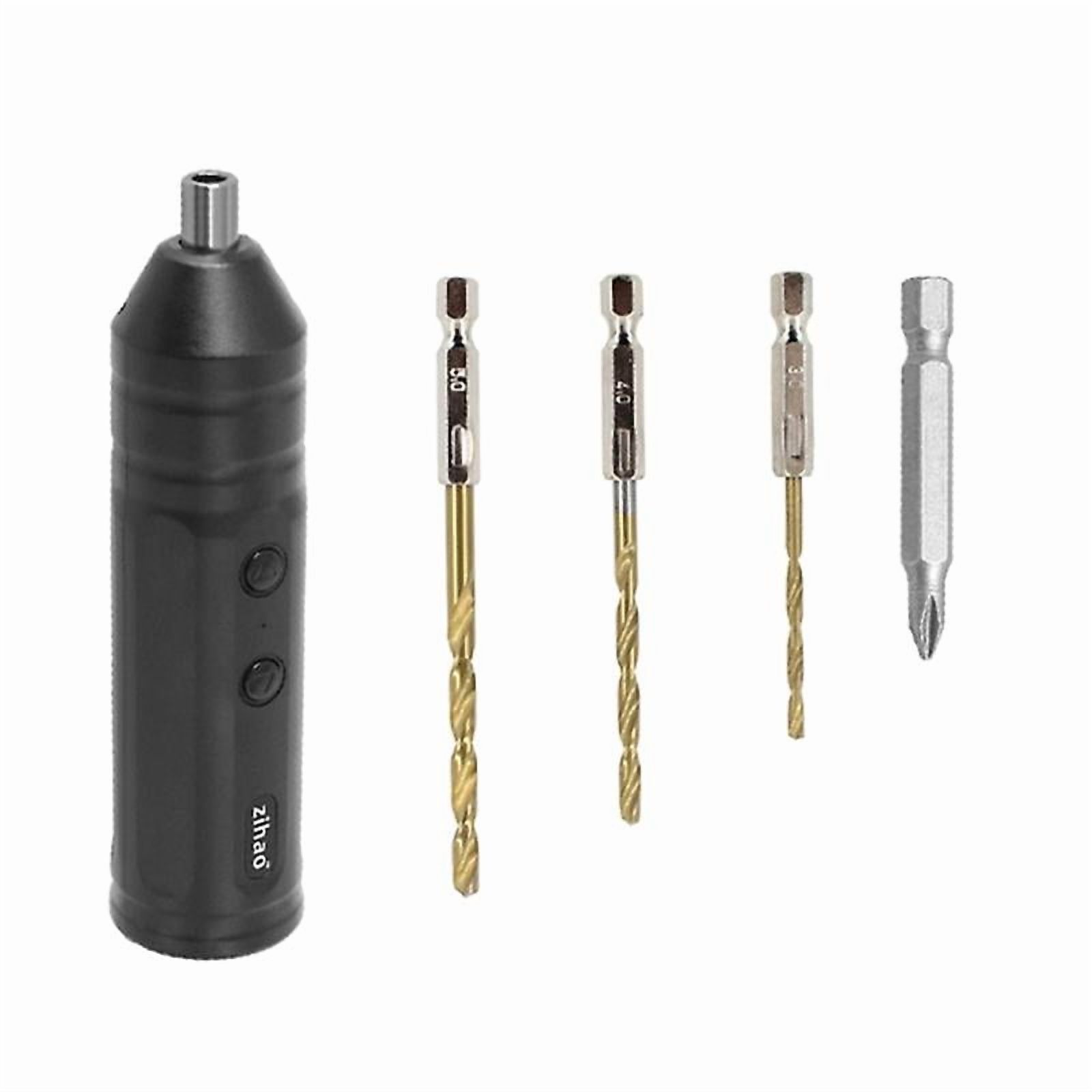 Cordless Electric Screwdriver USB C Rechargeable Mini Drill Power Tools Set