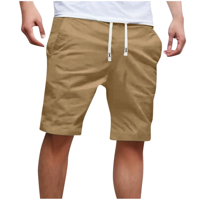 FAIWAD Mens Sweat Shorts with Pockets Drawstring Elastic Waist Sport Short Pants Lounge Jogger Athletic Shorts