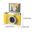 thumbnail image 3 of DZCPSCZG Student Digital Camera 2.4 Inch Flip Screen Autofocus 1080P High Definition Selfie Beauty Camera, 3 of 6