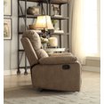 thumbnail image 2 of ACME Bina Recliner in Taupe Polished Microfiber, 2 of 3