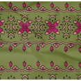 thumbnail image 4 of oneOone Organic Cotton Poplin Twill Fabric Floral Block Printed Fabric 1 Yard 42 Inch Wide, 4 of 4