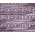 thumbnail image 4 of oneOone Tissu Polyester Lycra Chevron & Tourbillon Imprimé Bloc Tissu de Couture BTY 56 Pouces de Large, 4 of 4