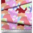 thumbnail image 3 of Soimoi Poly Georgette Fabric Floral Shirting Printed Craft Fabric by The Yard 52 Inch Wide, 3 of 3