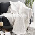 thumbnail image 2 of AMERTEER Housse de Canapé Tricotée Fauteuil Moderne Confortable Décoration Serviette Réversible Lit Matelas Literie Adaptée Salon Extérieur Ou Intérieur, 2 of 6