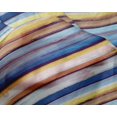 thumbnail image 5 of oneOone Silk Tabby Blue Fabric Abstracts Craft Projects Decor Fabric Printed By The Yard 42 Inch Wide, 5 of 5