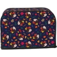 thumbnail image 2 of Toaster Cover 2 Slice Mushroom Dustproof Bread Maker Cover Fingerprint Bakeware Protection Wide Slot Toaster Bag Reusable Kitchen Small Appliance Cover TC278, 2 of 6