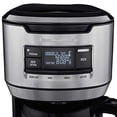 thumbnail image 2 of Hamilton Beach Programmable FrontFill Coffee Maker, Extra-Large 14 Cup Capacity, Black/Stainless (46392), 2 of 5