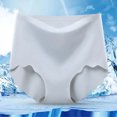 thumbnail image 2 of Plebaso Culottes Taille Haute Sans Coutures pour Femmes, Anti-Fuites, Couvrance Totale, Culottes Invisibles pour Dames, 2 of 5