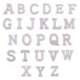thumbnail image 1 of Binwennn Letter Patch Set Of Pearl Rhinestone Shiny Pearl Letter Patch Clothes Applique Imitation Pearl Letter Patch (Colorful) DIY Letter Sticker Big Sister Stickers Stickers School Chicken Stickers, 1 of 8