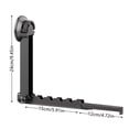thumbnail image 2 of Foldable Over The Door Hook Drying Rack Space Saving Aluminum Retractable Coat Hanger for Bathroom Closet Bedroom with Suction Cup Support and Portable Laundry Organizer, 2 of 4