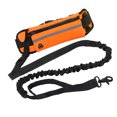 thumbnail image 3 of mmirethe Laisse Rétractable Mains Libres Corde de Marche pour Animaux de Compagnie Formation Taille Tirant Corde Orange, 3 of 8