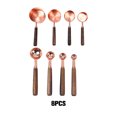 thumbnail image 3 of tredstone 8piece Kitchen Gadgets And Accessories - Essential Multi-functional Measuring Cups And Spoons Set Kitchen And Home Items as shown Set of 8 with flat h 1Set, 3 of 6