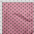 thumbnail image 3 of oneOone Georgette Viscose Fabric Diamond & Paisley Block Print Fabric BTY 42 Inch Wide, 3 of 4
