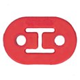 thumbnail image 4 of Muffler Hanger Exhaust Rubber Hanger Rubber Mount Brackets Exhaust Pipe Brackets 2-Hole Muffler Hanger Polyurethane Shakeproof Universal Automobile Exhaust Pipe Fittings, 4 of 8