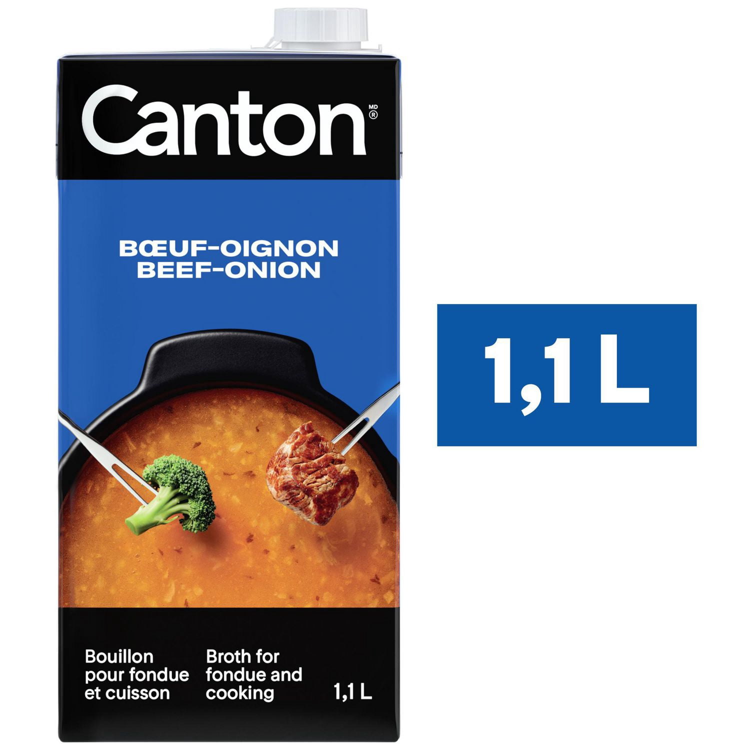 Canton Bouillon Bœuf-Oignon pour Fondue et Cuisson