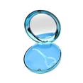 thumbnail image 1 of Étui de Rétention de Voyage avec Miroir Étui de Protection de Bouche de Nuit avec Trous d'Aération Bleu, 1 of 8
