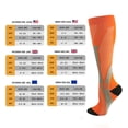 thumbnail image 2 of Dvkptbk Socks Men Women Color Pattern Gradation Colour Mixture Nylon Crew Socks Clothes on Clearance, 2 of 2