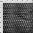 thumbnail image 3 of oneOone Rayon Black Fabric Floral Sewing Material Print Fabric By The Yard 56 Inch Wide, 3 of 4