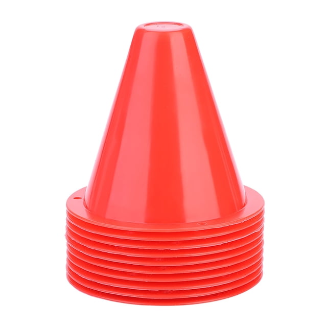 Football Training Holder, Football Cone, Durable Cone Shape PE For Boys Games For Football Training Improve The Controlling Ability Of Football