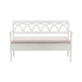 thumbnail image 4 of Harland Storage Bench, White, 4 of 9