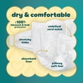thumbnail image 3 of Pampers Swaddlers Couches, Taille P (jusqu'à 6 lbs), Absorbantes, Garde Bébé au Sec et Confortable, Couche pour Bébé Jetable Sûre pour la Peau, 3 of 27