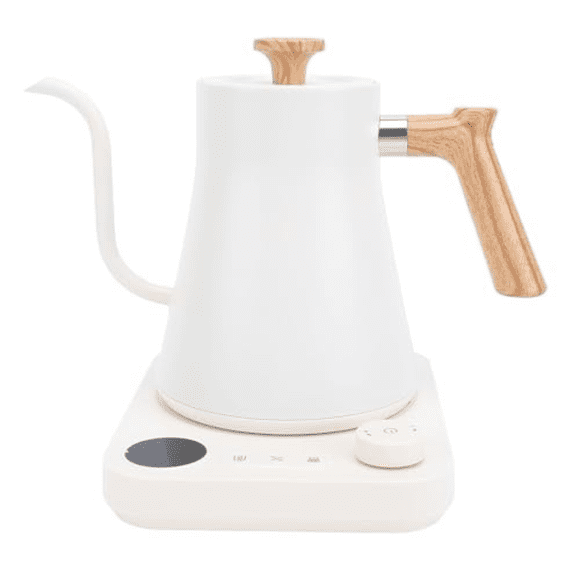 Stainless Steel Electric Kettle Electric Kettle Gooseneck Kettle, 800Ml Water Kettle, Tea Pot Stainless Steel for Coffee & Tea with Fast Heating, Auto-Shut Off and Boil-Dry Protection Tech