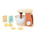 thumbnail image 1 of HILABEE Wooden Play Kitchen Accessories Interactive Early Learning Role Play Educational Mixer, 1 of 9